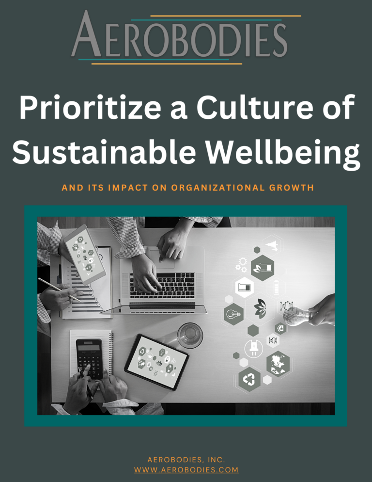 Prioritize a Culture of Sustainable Wellbeing cover