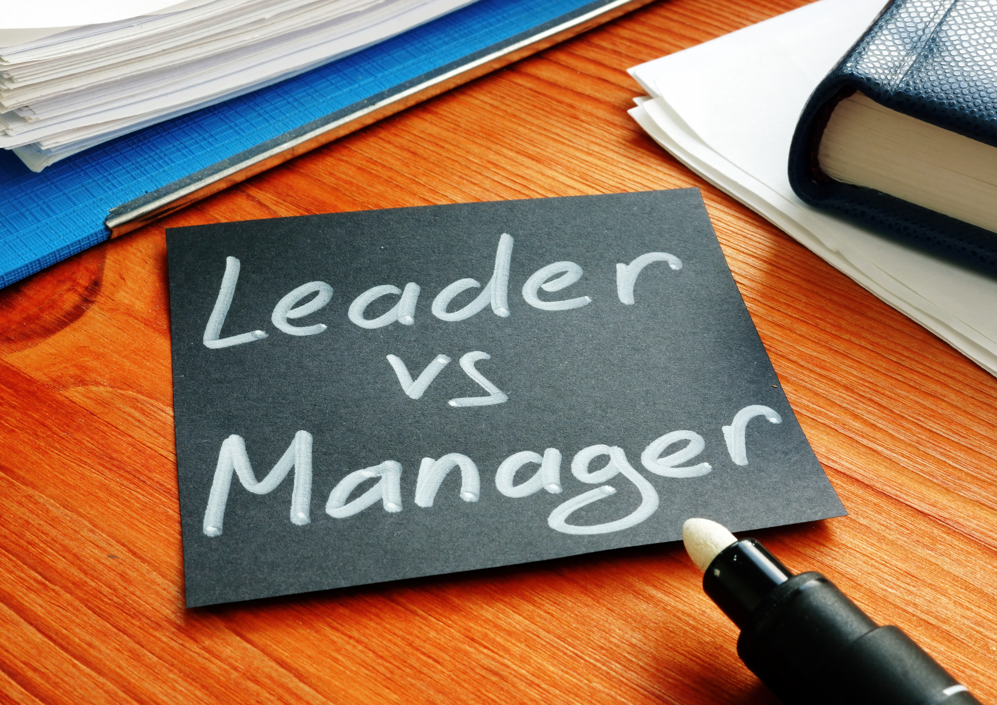 leader vs manager