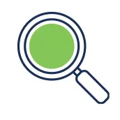 Search magnifying glass icon