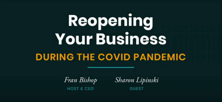 Video: Reopening Your Business During The Covid Pandemic